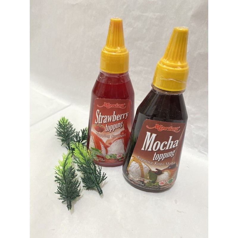 Mariza Topping Strawberry, Kopi Moka, Nanas