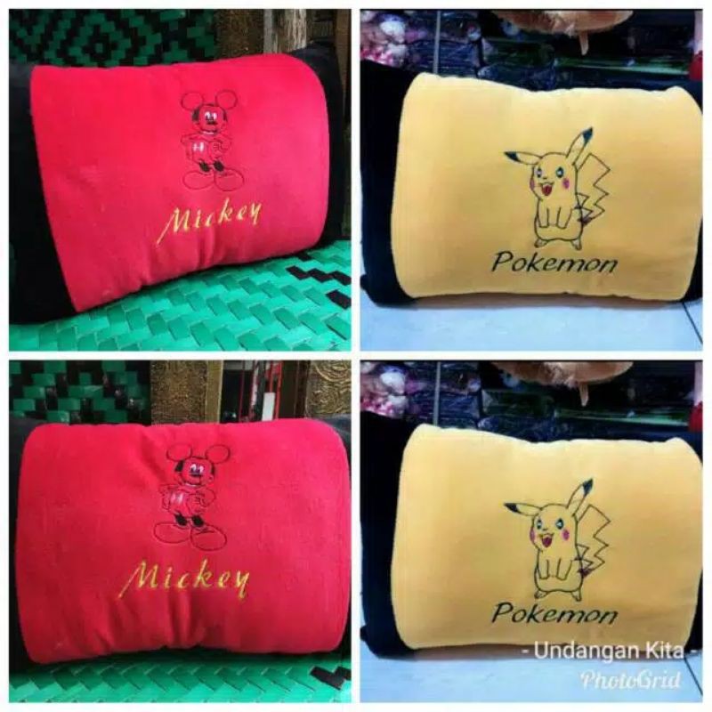 BANTAL KARAKTER TERMURAH / BANTAL ABAK UKURAN 40 CM TERMURAH TERLARIS