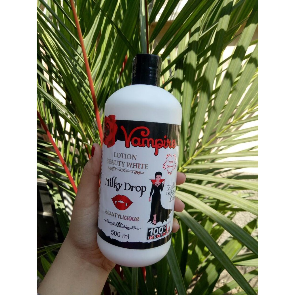 (ORI 100%) Vampire Lotion Beauty White Milky Drop 500ml / Body Lotion / Hand Body