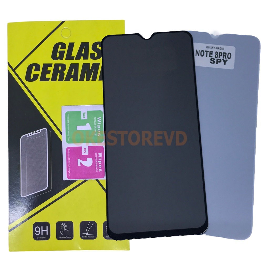 SPY XIAOMI NOTE 8 PRO / ANTIGORES / TEMPERED XIAOMI REDMI NOTE 8 PRO / NOTE8 PRO