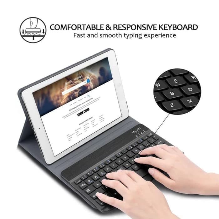 Flip Cover Bluetooth Keyboard Magnetic ipad 5 6 air pro 9.7 case