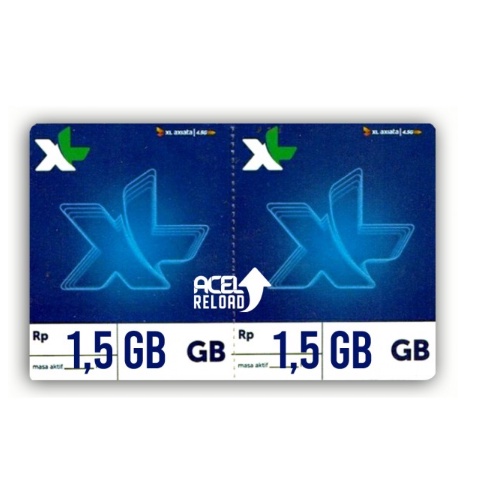 Voucher XL HOTROD 1,5 GB 7 Hari risman official