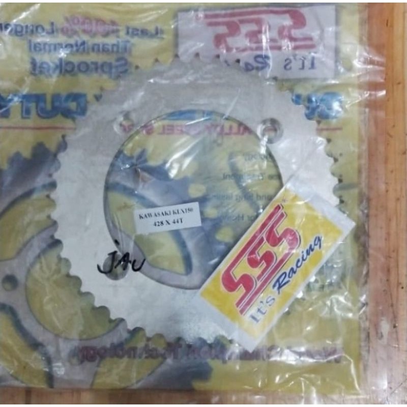 Gir belakang SSS klx150 428*44T