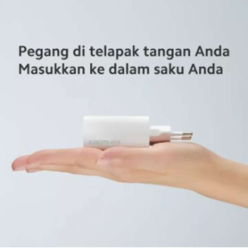 XIAOMI MI 65W FAST CHARGER WITH GAN TECH 65W MAX DAYA TINGGI