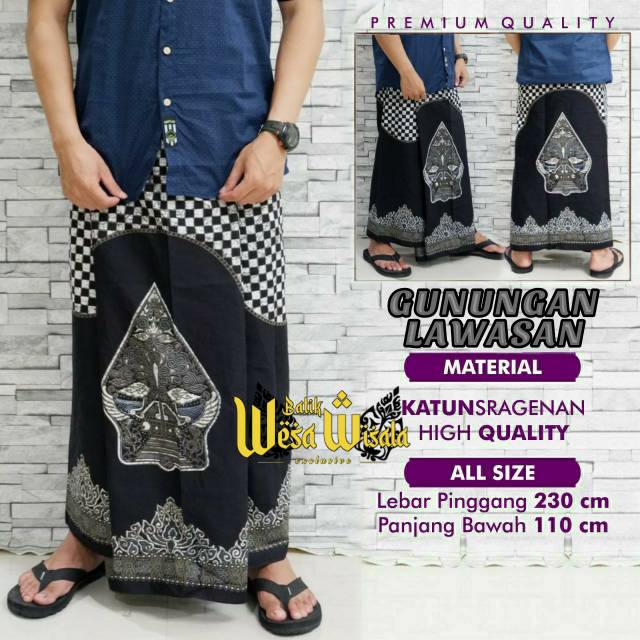 SARUNG BATIK GUNUNGAN LAWASAN