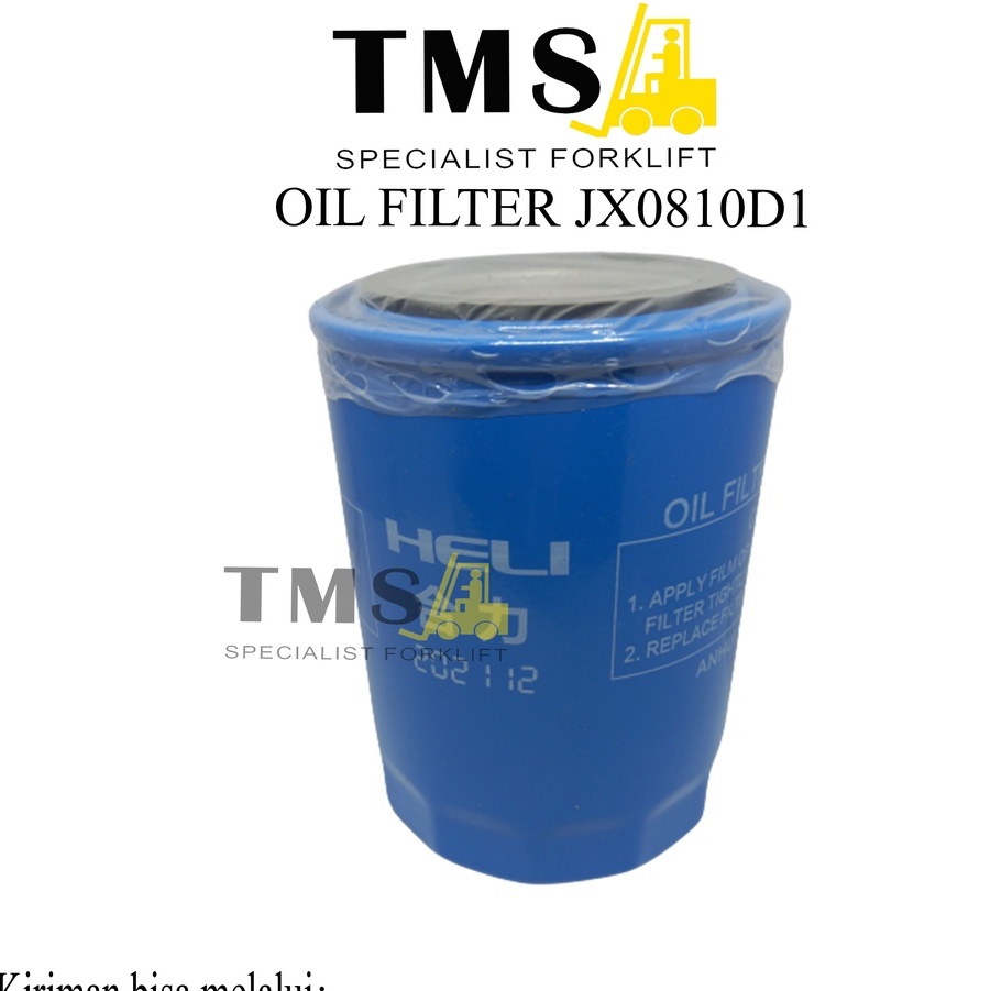 Filter Oil Heli Forklift PN JX0810D1