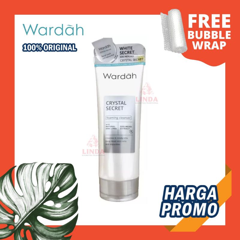 Wardah crystal secret foaming cleanser 100 ml