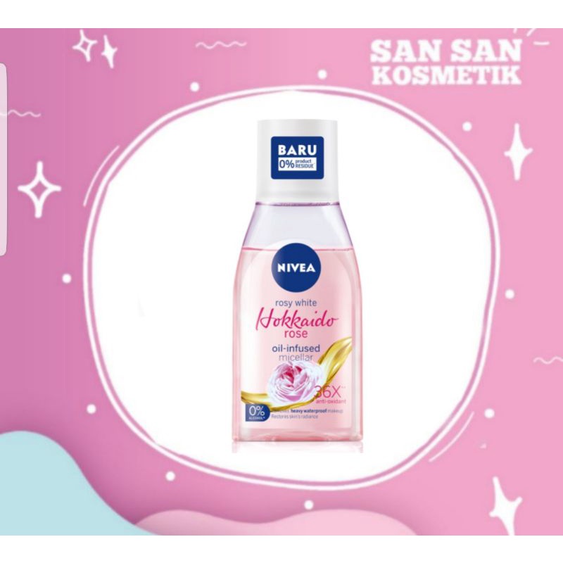 Nivea Hokkaido Rose Oil-infused Micellar Water 125ml