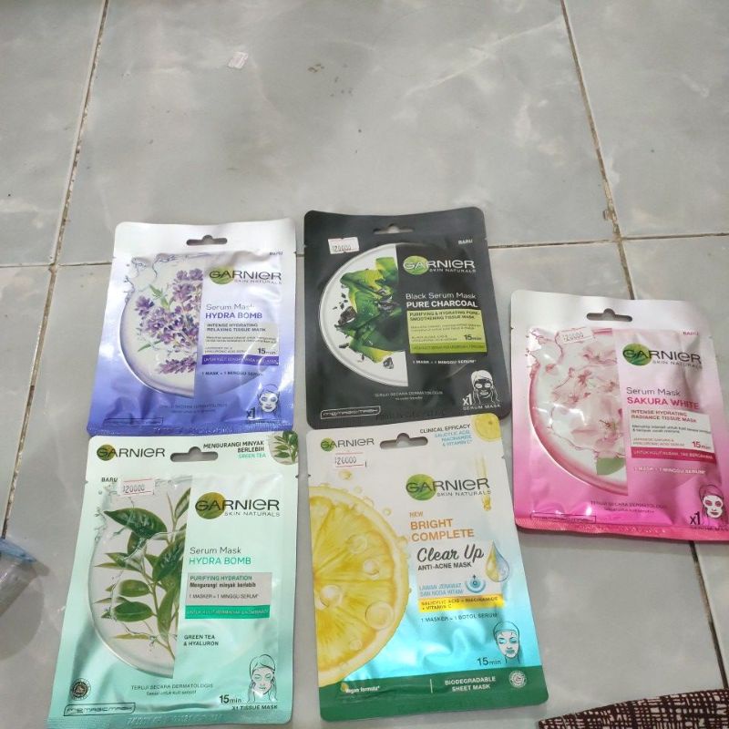 serum mask Garnier
