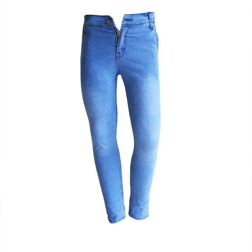  Celana  Jeans Panjang Pria Slim Fit Skiny Pensil  Strech 