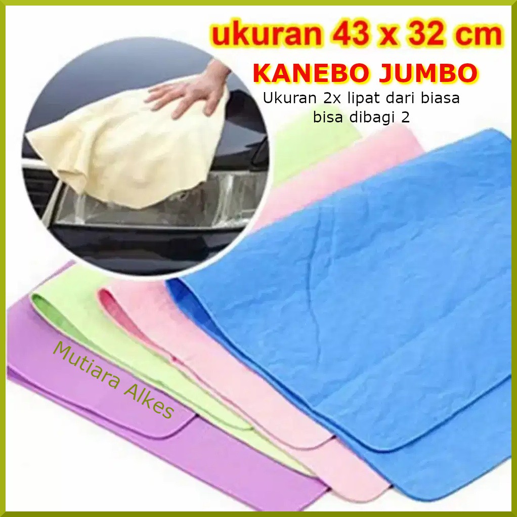 KANEBO JUMBO / KAIN LAP BESAR UK BESAR 42 x 32 X 0.2 BIG SIZE