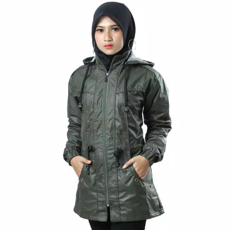 JAKET PARKA WANITA KOREA JAKET BLAZER CEWE OUTDOOR WATERPROOF