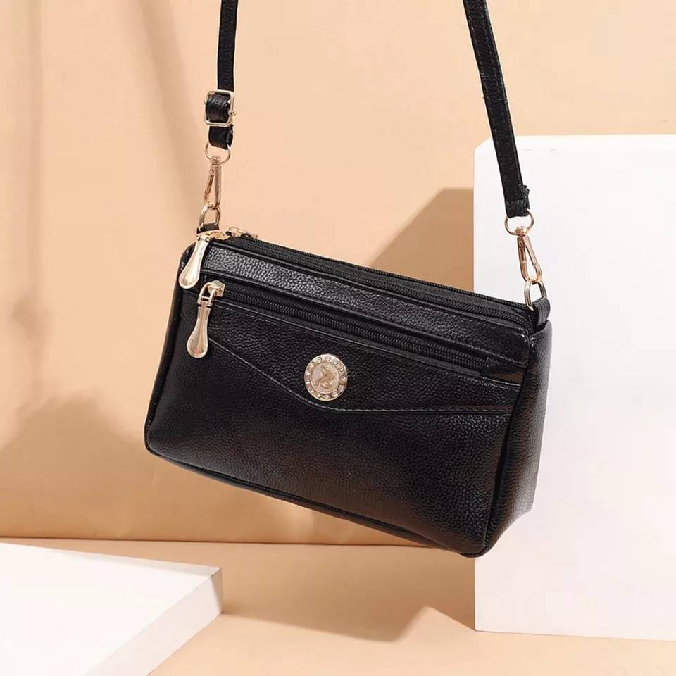 Gtf - Slingbag Wanita Mini Simpel Tas Selempang Wanita Kulit Populer 2023