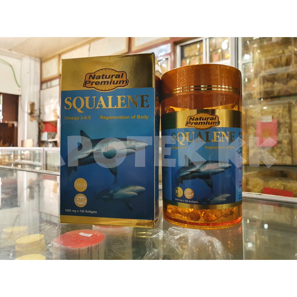 Natural Premium Squalene Omega 369 - 100 Softgel