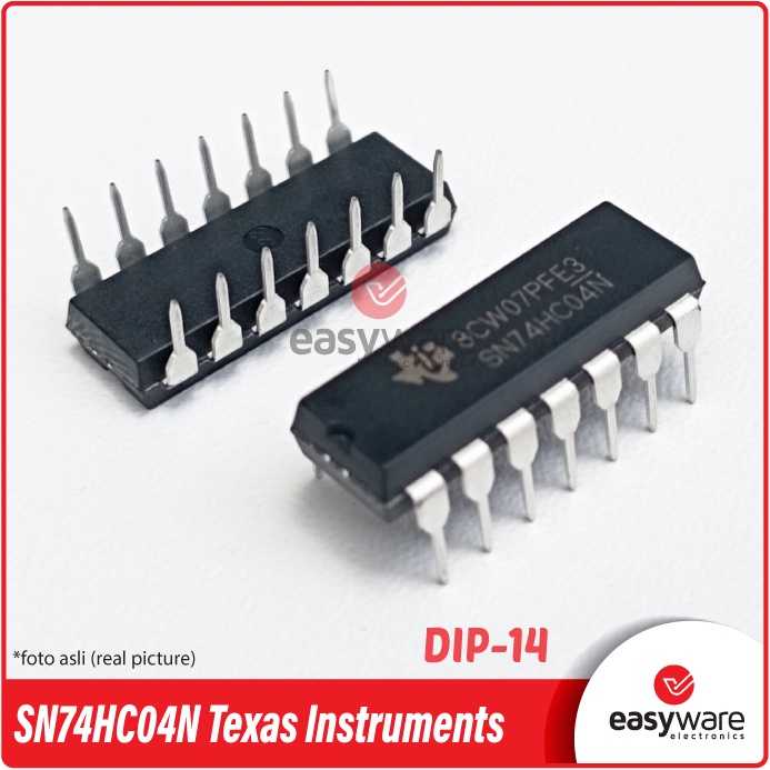 IC SN74HC04N DIP-14 Texas Instruments SN74HC04 74HC04