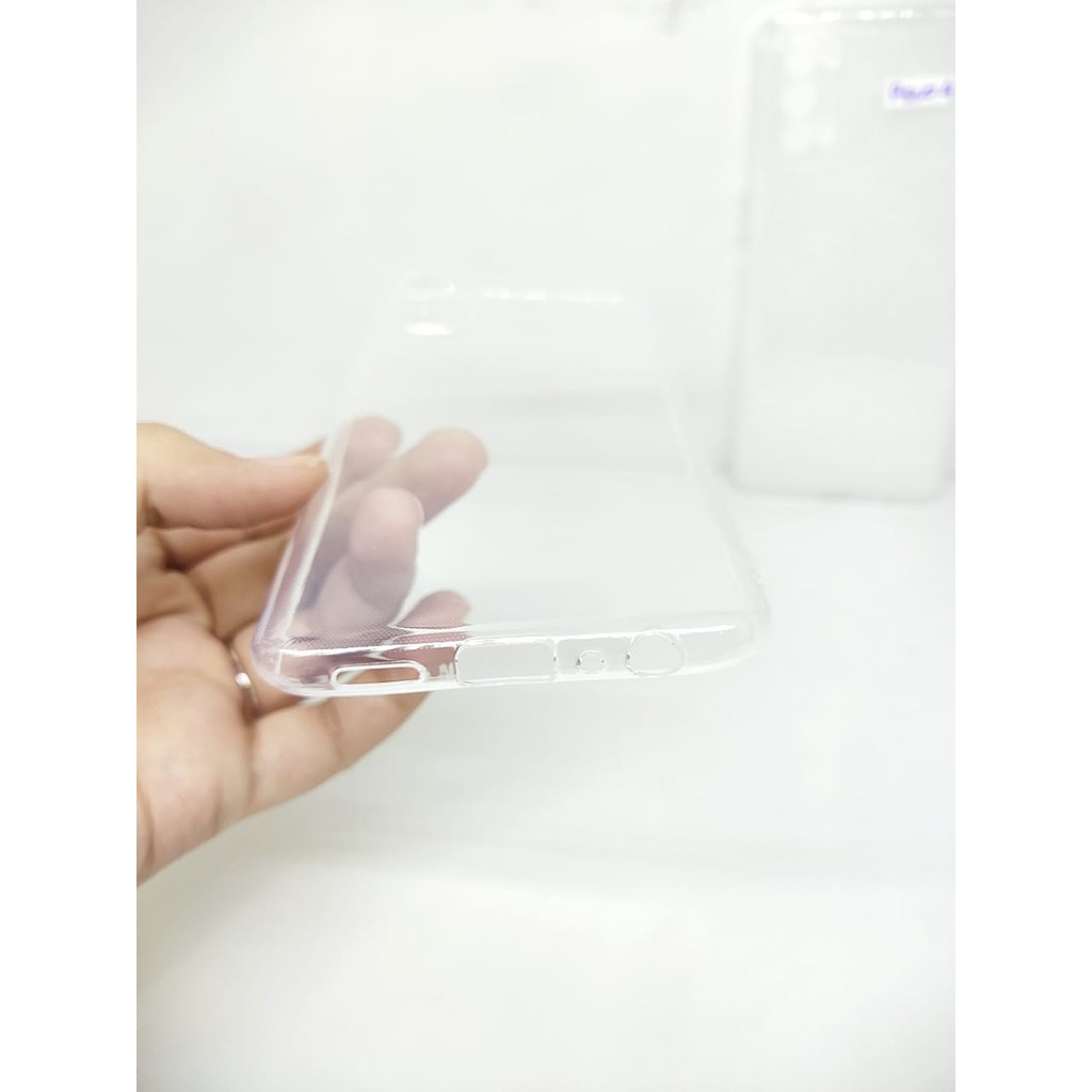 Soft Case Clear HD with Protector Camera Oppo RENO 4 Indo 6.4 inchi TPU Silicon Transparan