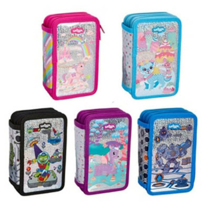 

Promo SMIGGLE TRIPLE PENCIL CASE KIT TEMPAT PENSIL SET SMIGGLE Murah