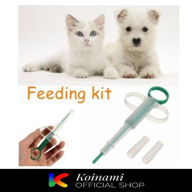 Feeding kit / Sepetan Hewan / Suntikan Hewan / pelontar pil