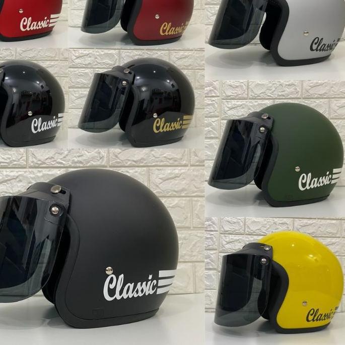 ス Helm bogo classic dewasa SNI , Helm bogo retro pria dan wanita , helm dewasa SNI, Helm bogo retro 