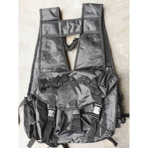 Rompi Tempur Rompi Hitam Army Rompi Serbu