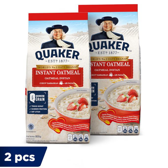

SPECIAL!! Quaker Instant Oatmeal 800 Gr - Twin Pack