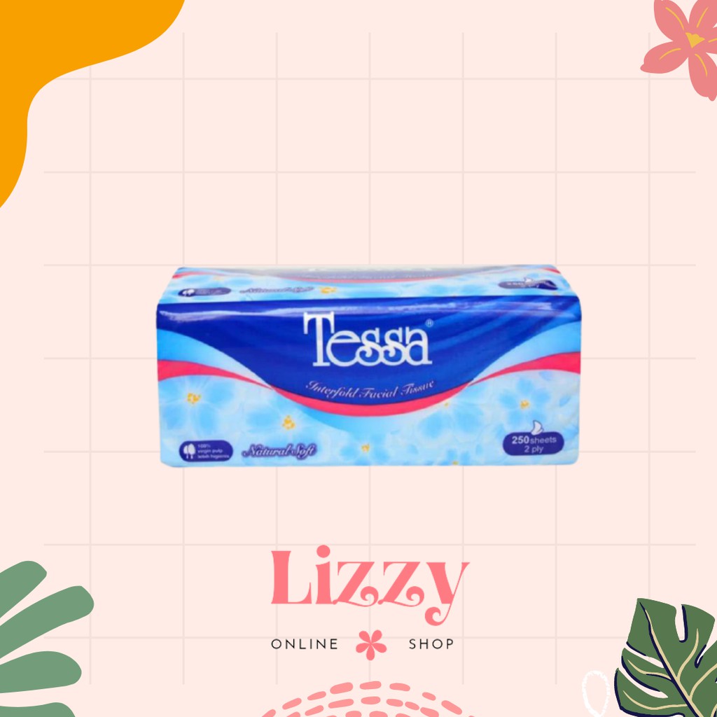 Tessa Intergold | Pozy Facial Tissue 2 Ply isi 250 Sheets Tisu Wajah