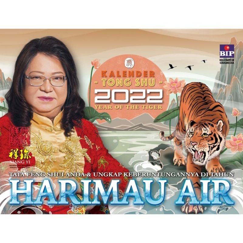 

Kalender Tong Shu 2022 Fengsui Harimau Air (Kiang Yi)