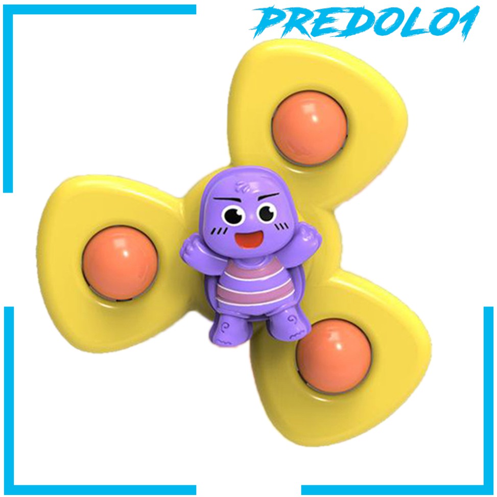 [PREDOLO1] Baby Bath Toys Suction Cup Spinning Funny Spinner Toy