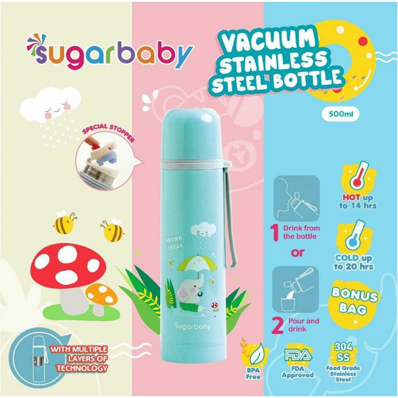 Sugar Baby Vacum Stainless 500ml