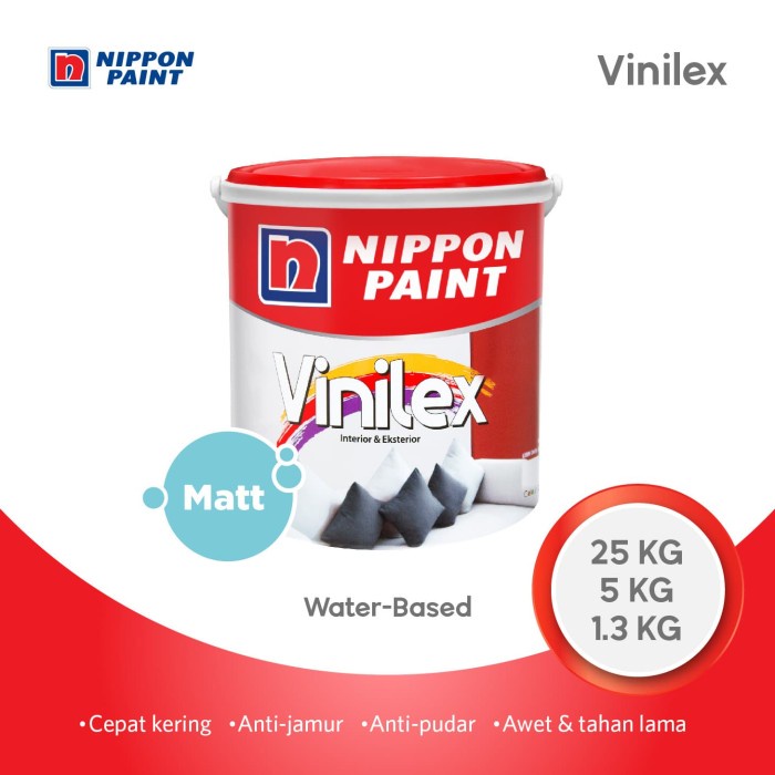 Nippon Paint - Nippon Vinilex (Tinting) -25kg- Cat Tembok