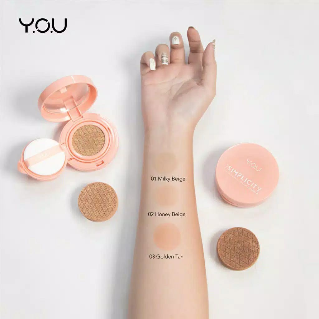 Kosmetik You The Simplicity Color Corrector CC Cushion by YOU Makeups