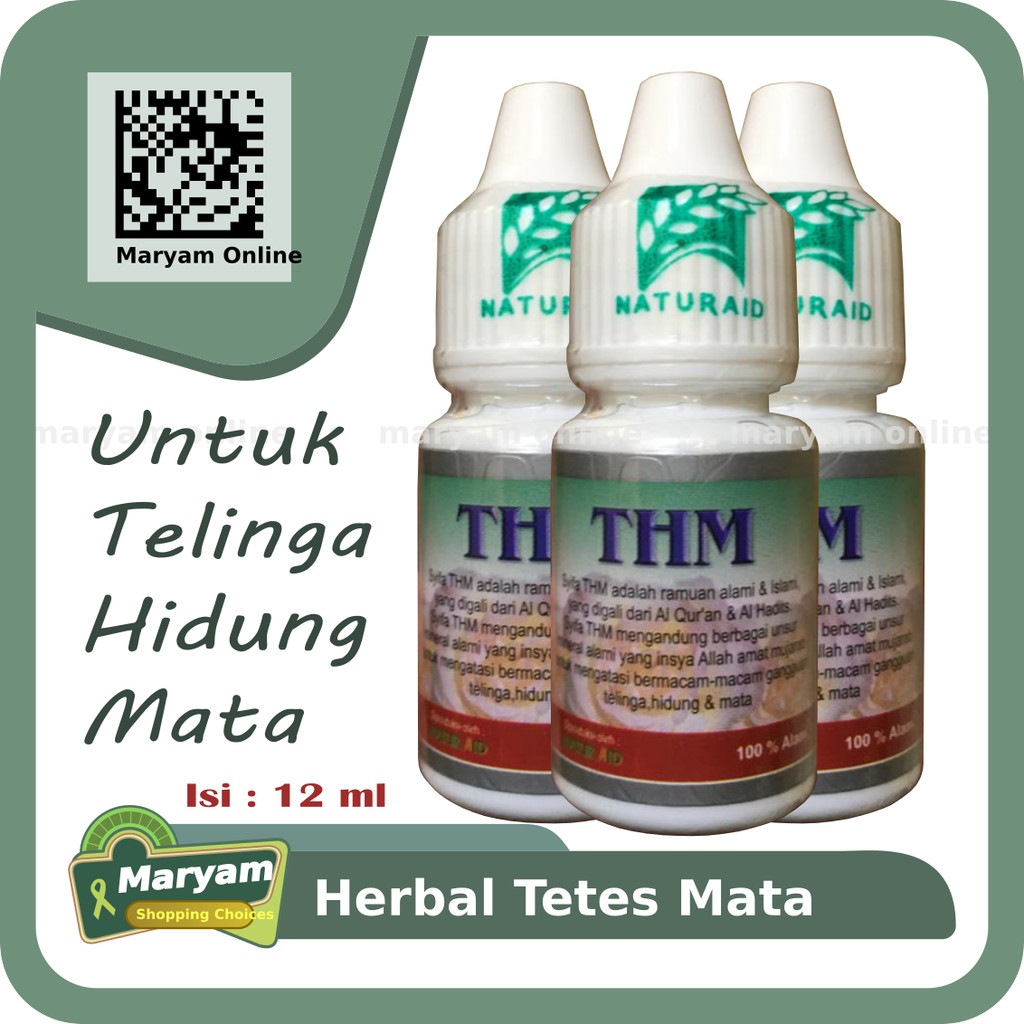 Thm Herbal Tetes Telinga Hidung Mata