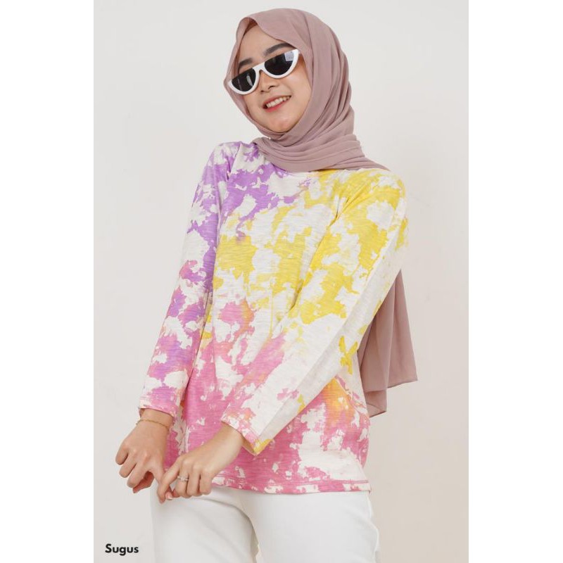 kaos tie dye long slave