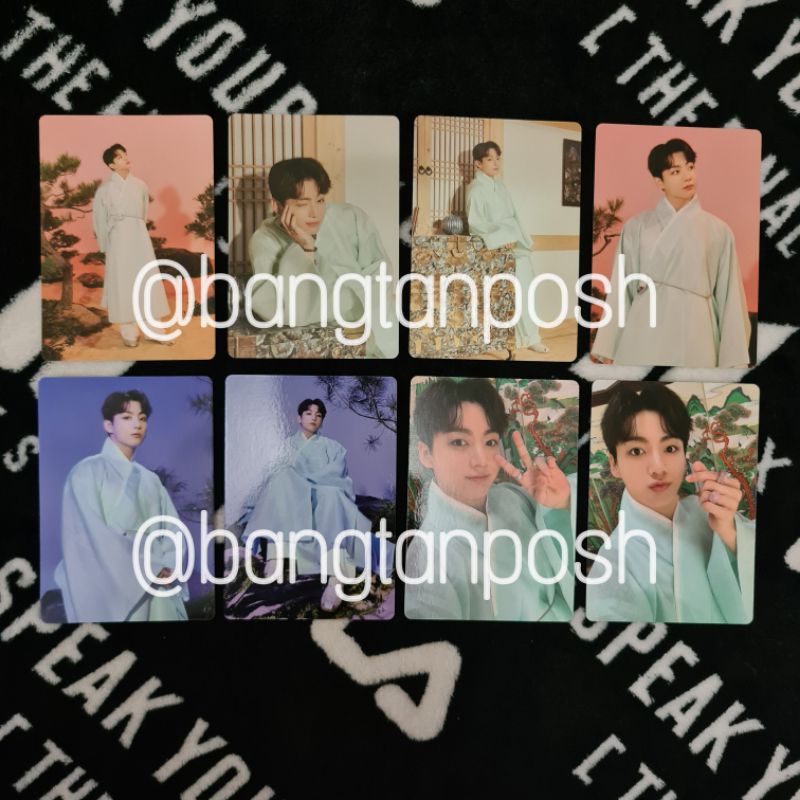 [READY STOCK] BTS DALMAJUNG MINI PHOTOCARD JUNGKOOK SET