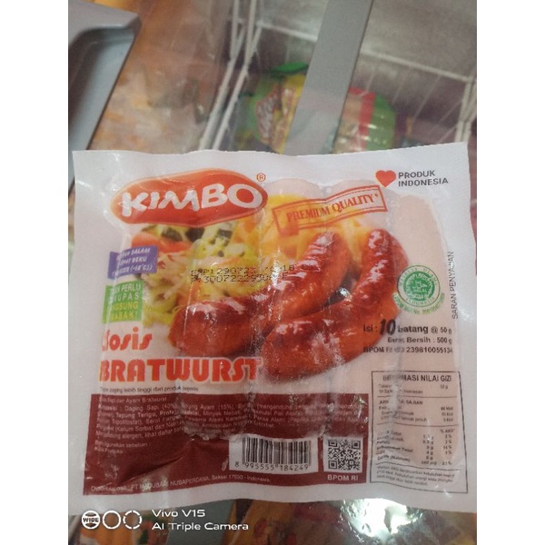 

KIMBO SOSIS BRATWURST