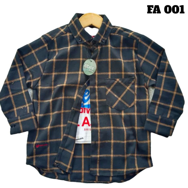 Fashion Anak Kemeja Flannel Flanel Anak Premium (LENGAN PANJANG) usia 1-7 Thn Flanel Anak Kotak Kotak Kemeja Anak Laki Laki Zagzeg Clothing