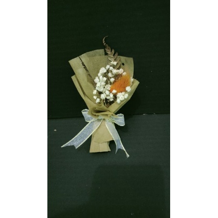 Mini dried Bouquet/ Mini buket bunga kering