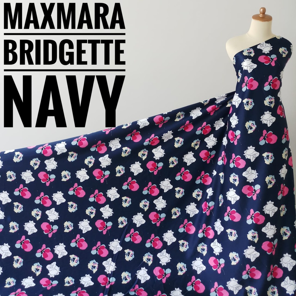 LAST STOCK Kain Meteran Maxmara Bridgette Navy (0.5M)