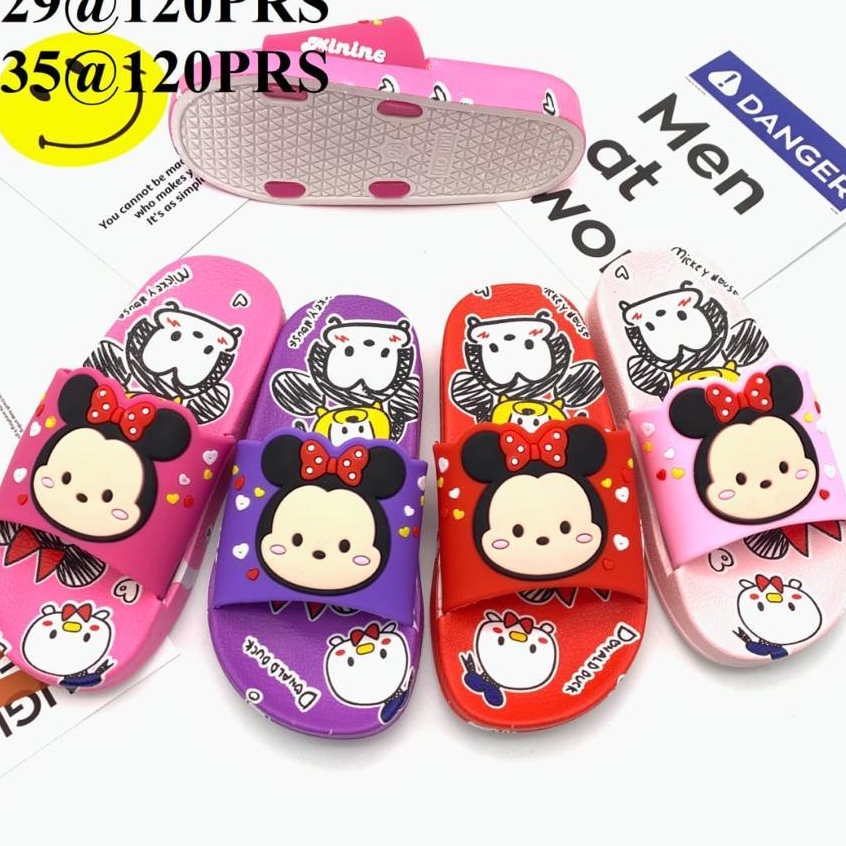 Sandal Anak Perempuan selop Jelly Karakter TSUM Import