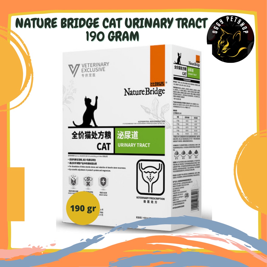 Nature Bridge Vet Urinary Tract 190gr NB | Nature Bridge URINARY 190gr