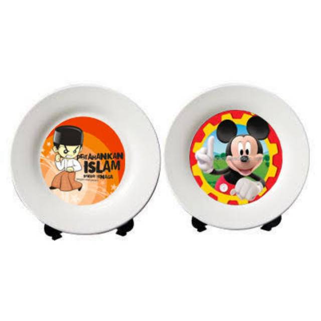 Souvenir piring custom / souvenir ulang tahun/Hampers