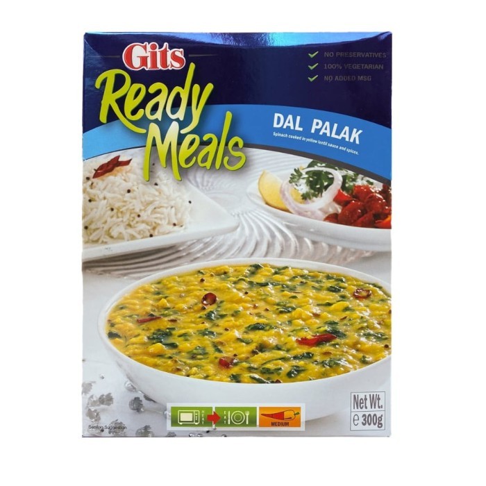 

GITREADY MEALS DAL PALAK 300 GM