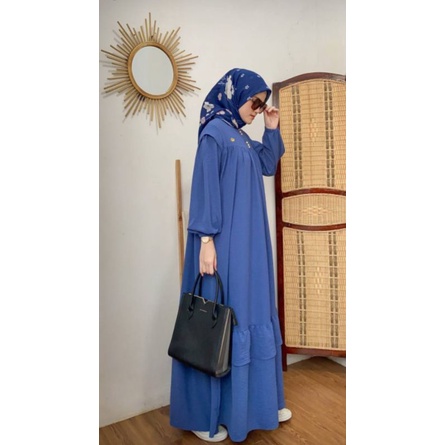 NEW KALA DRESS | BAJU WANITA | DRESS CRINKLE AIRFLOW | DRESS VIRAL | DRESS KEKINIAN | DRESS MUSLIMAH