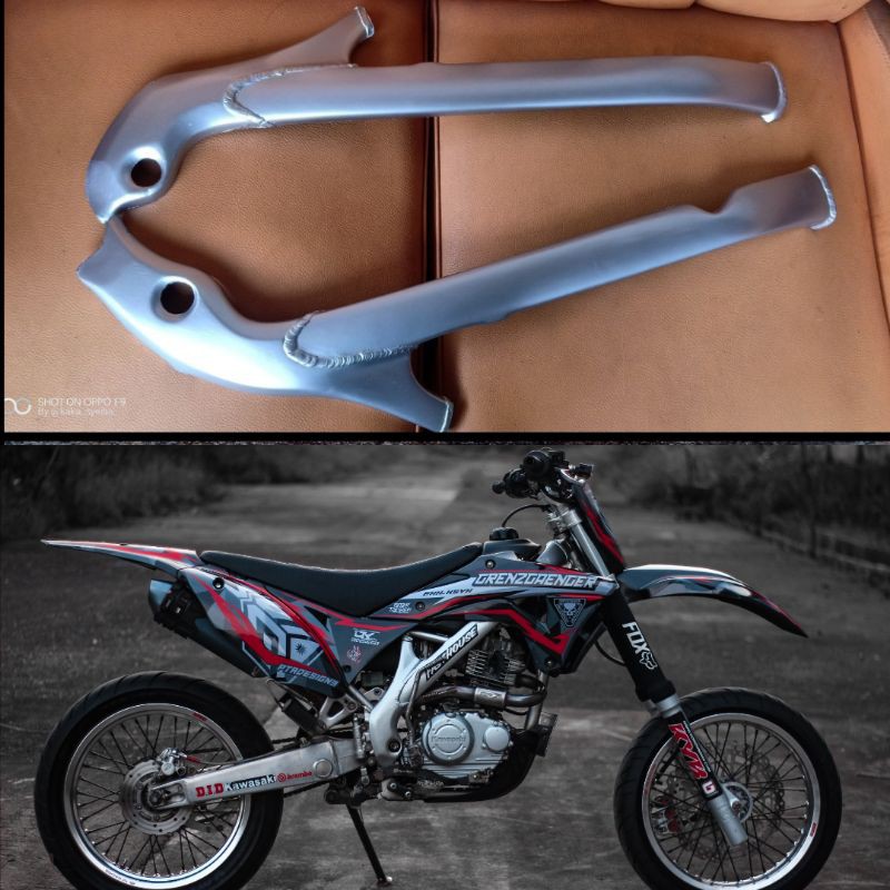 DELTABOX KLX DTRACKER 150 BAHAN FIBER GLASS RINGAN DAN KUAT.