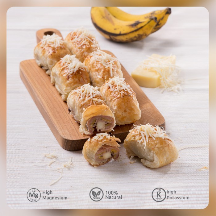 

Bolen Pisang Organik Keju / pack - SESA Pastry