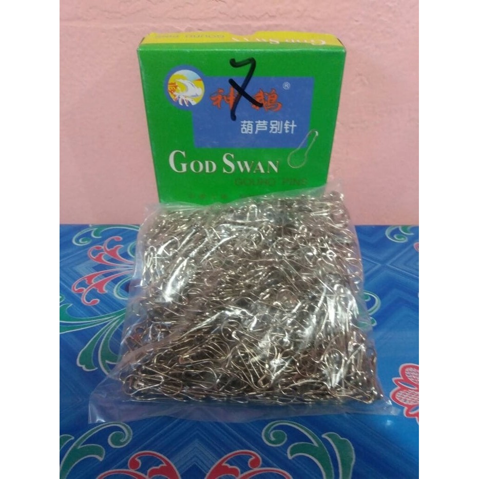 

Peniti Bohlam Silver Kurang Lebih 1000 pcs