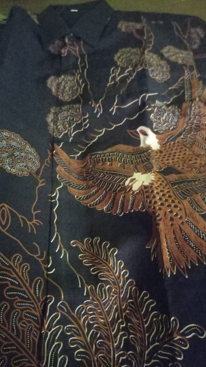 Kembar Siam Kemeja Batik Pria Full Furing Katun Sragenan