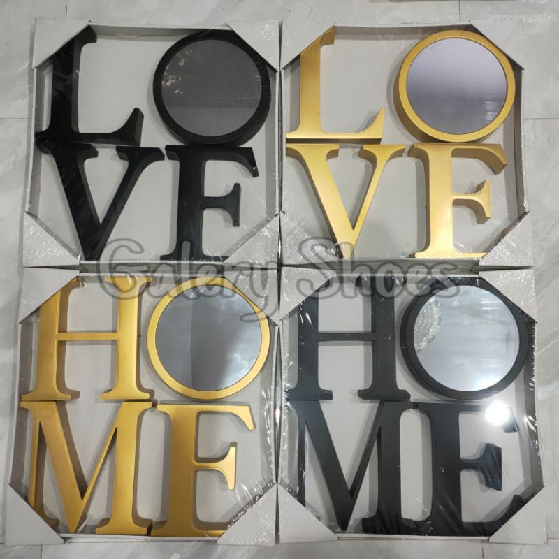 INFORMA HIASAN DINDING LOVE GOLD / HOME DECOR INFORMA ORI 100%
