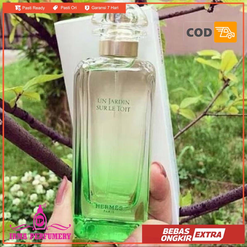 Terbatas ! Parfum Original Hermes Un Jardin Sur Le Toit 100 Ml Un Box