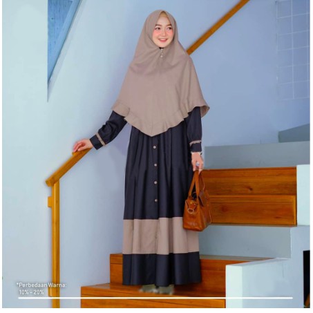 Promo Sale  Syari Polos Maxmara Lux Anayah Real Pic Haji Umroh Baju Gamis Syari